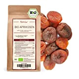 Kamelur abricots secs BIO sans additifs, non sulfurés et non sucrés, fruits tendres 1 kg (Lot de 1)