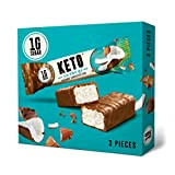 KETOFABRIK Mix Low Carb | Chocolat Noix de coco | 3 x 35 g | Bonbons faibles en calories sans ...