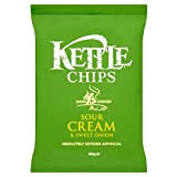 Kettle Chips - Crème sure et oignon doux (150g) - Paquet de 2