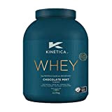 Kinetica Protéine Whey en Poudre, Chocolat Menthe, 22 g de protéines/portions, 76 portions, poudre de protéine de lactosérum de l'UE, ...