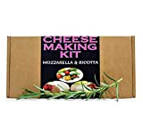 Kit de fromage Mozzarella et kit de fabrication de Ricotta Cadeau Cadeau idéal pour toutes les occasions