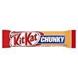 KitKat Chunky - Gaufrettes au chocolat au lait - goût beurre de cacahuète - 3 barres de 42 g