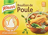 Knorr Bouillon de Poule, Rehausser et sublimer vos préparation, sans conservateur et sans colorant artificiel, 150g