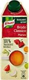 Knorr Brodo Manzo Lot de 3 bouillons de boeuf liquides 100 % ingrédients naturels sans gluten brik 750 ml