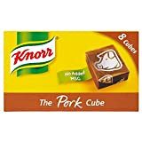Knorr cubes de bouillon de porc (8x10g) - Paquet de 2
