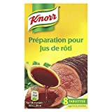 Knorr, Préparation pour Jus de Rôti, Pour accompagner vos viandes, 8 cubes 72g