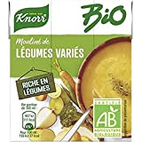 Knorr Soupe Liquide Bio Mouliné de Légumes Variés - 30 cl