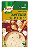 Knorr Soupe Liquide Douceur de Champignons Bolets/Cèpes 1 L - Lot de 2