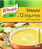 Knorr Soupe Velouté de 12 Légumes au Fromage Frais 30 cl - Lot de 6