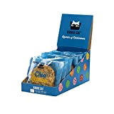 Kookie Cat Chia & Lemon-Biscuits végétaliens emballés individuellement, sans gluten, sans soja, bio, noix de cajou et avoine-12 X 50g ...