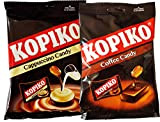 Kopiko Candy Lot de 100 g de bonbons au café Kopiko (100 g) et bonbons au cappuccino (100 g)