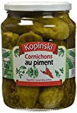 KOPINSKI Cornichons au Piment 680 g - Lot de 3