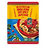 KOREAN STREET Sinsadong Hot Spicy Japchae, Coréen Sauce Piquante Nouilles, Gochujang Epicé Patate Douce Noodles, Korean Ramen Pates, Plats Cuisinés ...