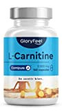 L Carnitine - 2941mg Tartrate de L-Carnitine, Pre-Workout Energie, 140 Carnitine Gélules Végétaliennes, Sans Gluten, Testé en Laboratoire, Hautement Dosé, ...