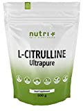 L-CITRULLINE MALATE Poudre 500g - à haute dose + végétalienne + pur - BOOSTER musculation et fitness - L-Citrulline Malate ...