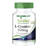 L-Ornithine 500 mg VEGAN - dose élevée - 120 capsules - amino - 120 capsules