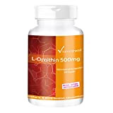 L-Ornithine 500mg - 240 gélules - végétalien - dosage élevé