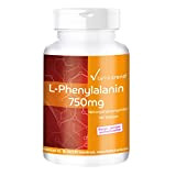 L-Phénylalanine 750mg - 180 Comprimés - végétalien - dosage élevé