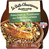 La Belle Chaurienne Saucisse de Toulouse aux Lentilles Vertes du Berry, 300g