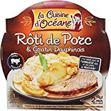 La Cuisine d'Océane Rôti de porc & gratin dauphinois - La barquette micro-ondable de 300g