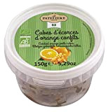 LA PATELIERE Cubes d'Ecorces d'Oranges Confits Bio 150 g (Lot de 3)