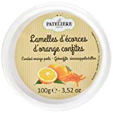 LA PATELIERE Lamelles d'Écorces d'Oranges Confites 100 g - Lot de 6