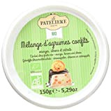 LA PATELIERE Mélange d'Agrumes Confits Oranges Citron Cédrat 150 g