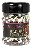 LA PATELIERE Perles 3 Chocolats 120 g