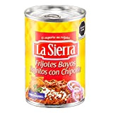 La Sierra - Haricots de baie frits au chipotle - Sans conservateur - Nourriture mexicaine typique - 440 grammes