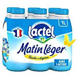 Lactel Matin Léger Sans Lactose, 6 x 1L