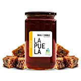 LAPUELA Distributeur miel de chêne. Pot de miel d'origine naturelle des Asturies - Arôme clairement malté, très intense et floral ...