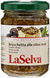 LaSelva Bruschetta Olive Noir Bio 130 g