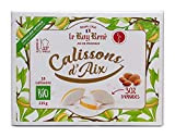 Le Roy René Calissons d'Aix en Provence BIO - Boîte de 18 Calissons : 235g. 30% d'amandes.