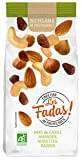 Les FADAS de Fruits Secs Noix de Cajou Amandes Noisettes Raisins Bio, 145 g