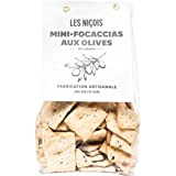 Les Niçois Mini-focaccias aux olives de Papi Armando - Le sachet de 200g