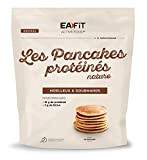 Les Pancakes Protéinés Nature - 400g - 16g de protéines - 3g de BCAA par portion de 3 PANCAKES - ...