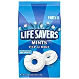 LIFE SAVERS Pep-O-Mint Breath Mint Bonbons durs en vrac Taille de fête Sac de 1273,7 g