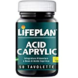 LIFEPLAN Acide caprylic 50 comprimés (lot de 1)