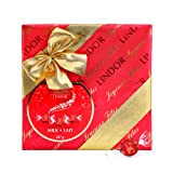 Lindt - Boîte Cadeau LINDOR - Chocolat au Lait - Cœur Fondant - Idéal pour Noël, 287g