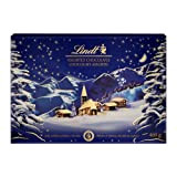 Lindt - Boîte PAYSAGE DE NOËL - Assortiments de Chocolats au Lait, Noirs et Blancs - Idéal pour Noël, 469g