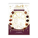Lindt - Calendrier de l'Avent CONNAISSEURS - Assortiment de Chocolats au Lait, Noirs et Blancs - Idéal pour Noël, 250 ...