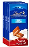 Lindt - Lot de 4 Tablettes MAÎTRE CHOCOLATIER - Chocolat au Lait Extra-fin, 4x100g