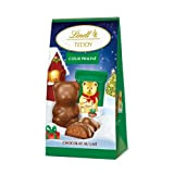Lindt - Sachet de Mini-Moulages individuels fourrés TEDDY - Chocolat au Lait et cœur praliné - Idéal pour Noël, 137 ...