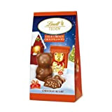 Lindt - Sachet de Mini-Moulages individuels fourrés TEDDY - Chocolat au Lait et cœur céréales croustillantes - Idéal pour Noël, ...
