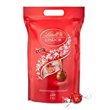 Lindt - Sachet Grand format LINDOR - Chocolat au Lait - Cœur Fondant, 1kg