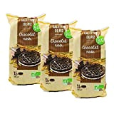 Lot 3x Galettes de riz chocolat noir BIO - paquet 100g