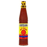 LOUISIANA Hot Sauce -- Hot sauce à base de poivre de cayenne et le vinaigre pour assaisonnement.