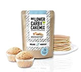 LOWER-CARB VANILLE CAKE-MIX - bio, sans gluten, pour gâteaux, pancakes, mugcakes, avec beaucoup de protéines - sans céréales, riche en ...