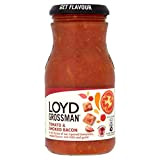 Loyd Grossman Sauce tomate bacon fumé - Le bocal de 350g