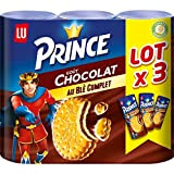 Lu Prince Biscuit Fourré Chocolat Gouter Enfant, 3 x 300g